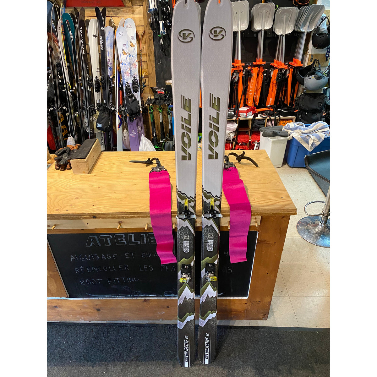 KIT SKI USAGÉ - Voilé Objective BC 178cm | Caroune Ski Shop